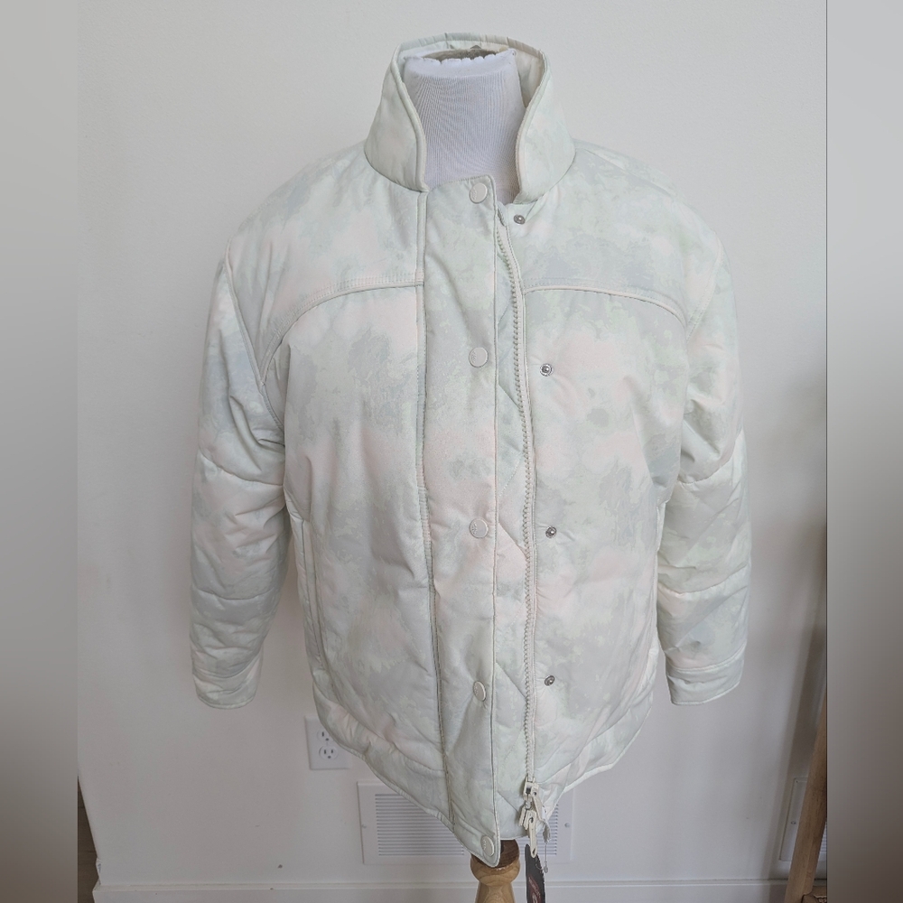 Free People NWT $348 Sage Snow Bunny Slope Boxy Ski Puffer Jacket Snowboarding